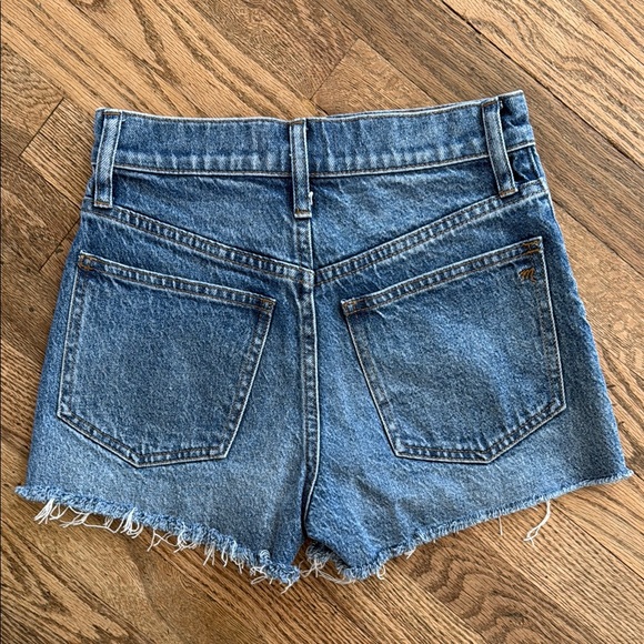 Madewell The Perfect Jean Short in Blue Sz 23 - Picture 4 of 8